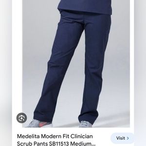 Medelita clinician scrub pant (Color BLACK/size XS)